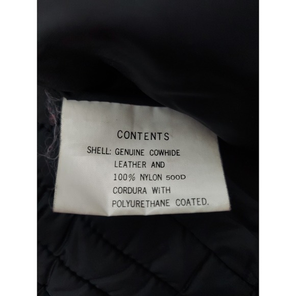 Polaris leather Motorcycle Jacket Mens Large Black Hein Gericke Biker Moto - Picture 12 of 16